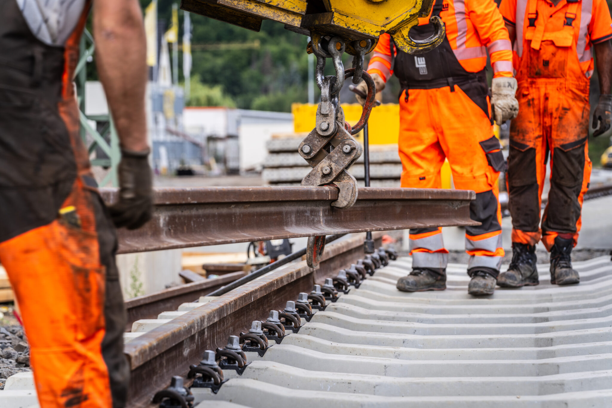 Wiederaufbau der Ahrtalbahn